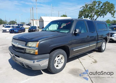 2003 Chevrolet Silverado 1500 Ls из США, поврежденный, VIN 2GCEC19T431187364